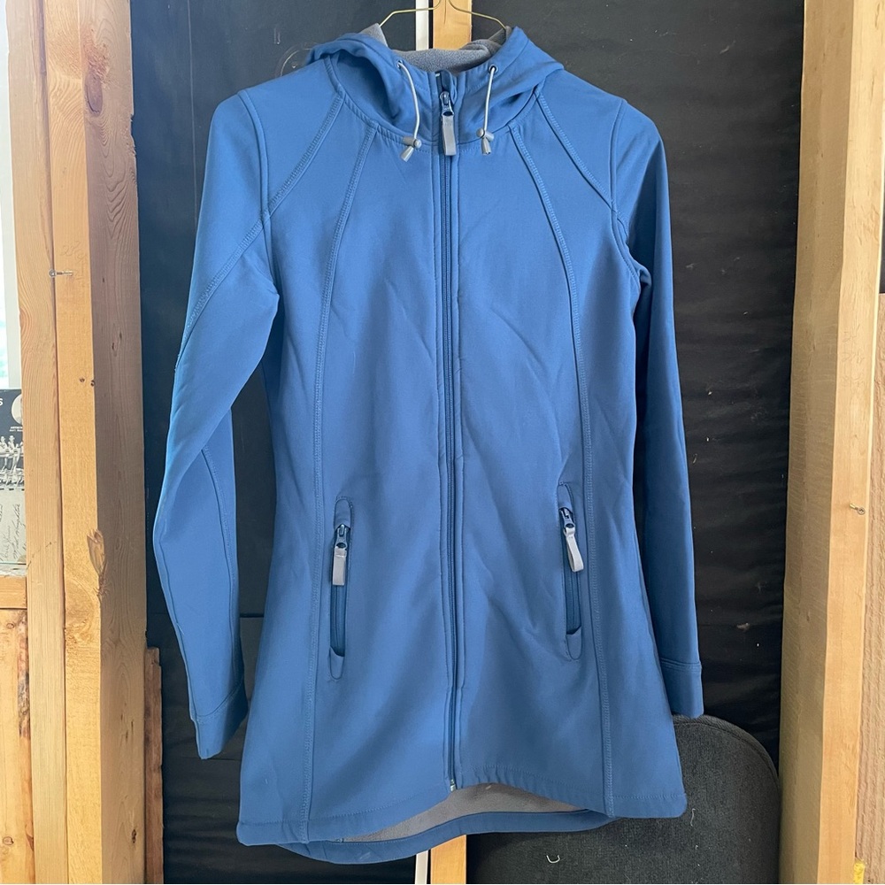 Soyaconcept Blue Fleece Lined Jacket